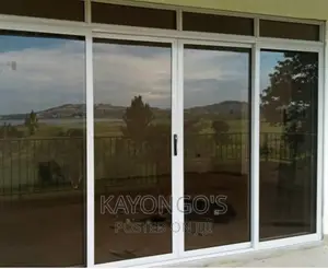 Steal Double Sliding Doors