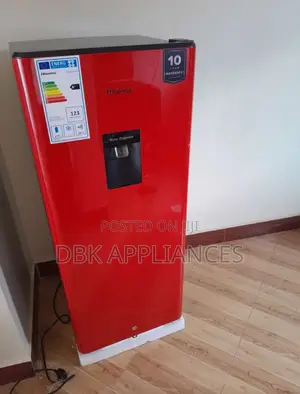 Hisense 230L Single Door Red With a Dispenser Offer Sales