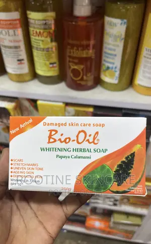 Bio Oil Papaya Herbal Whitening Soap( Repairs Damaged Skin )