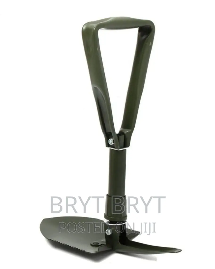 Folding Shovel Pick Axe. (Emergency Car Tool.)