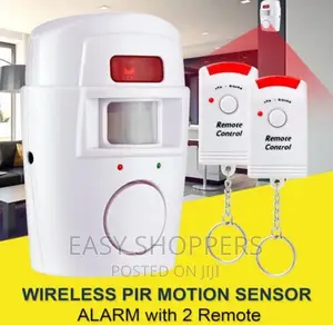 Remote Alarm Motion Sensor Detection Anti Theft