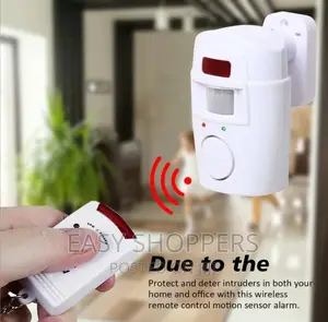 Anti-Theft Motion Sensor Detector Alarm System Remote