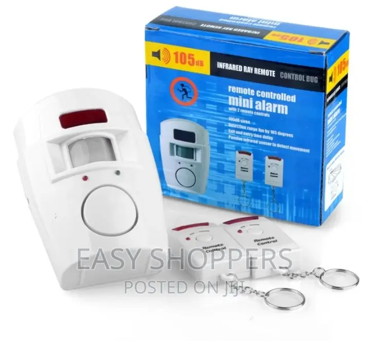 Remote Controlled Mini Alarm System Motion Sensor