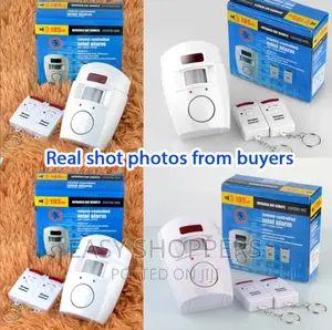 Anti-Theft Remote Control Motion Sensor Alarm System