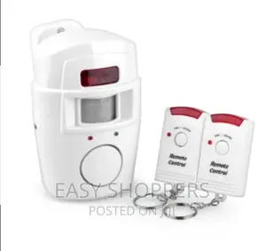 Remote Control Motion Detection Anti Theft Alarm System