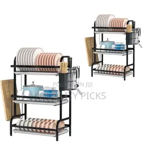 Aluminum Dish Rack Organizer