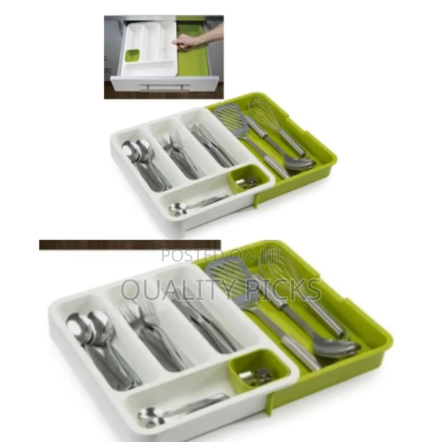 Cutlery Drawer Set Organizer
