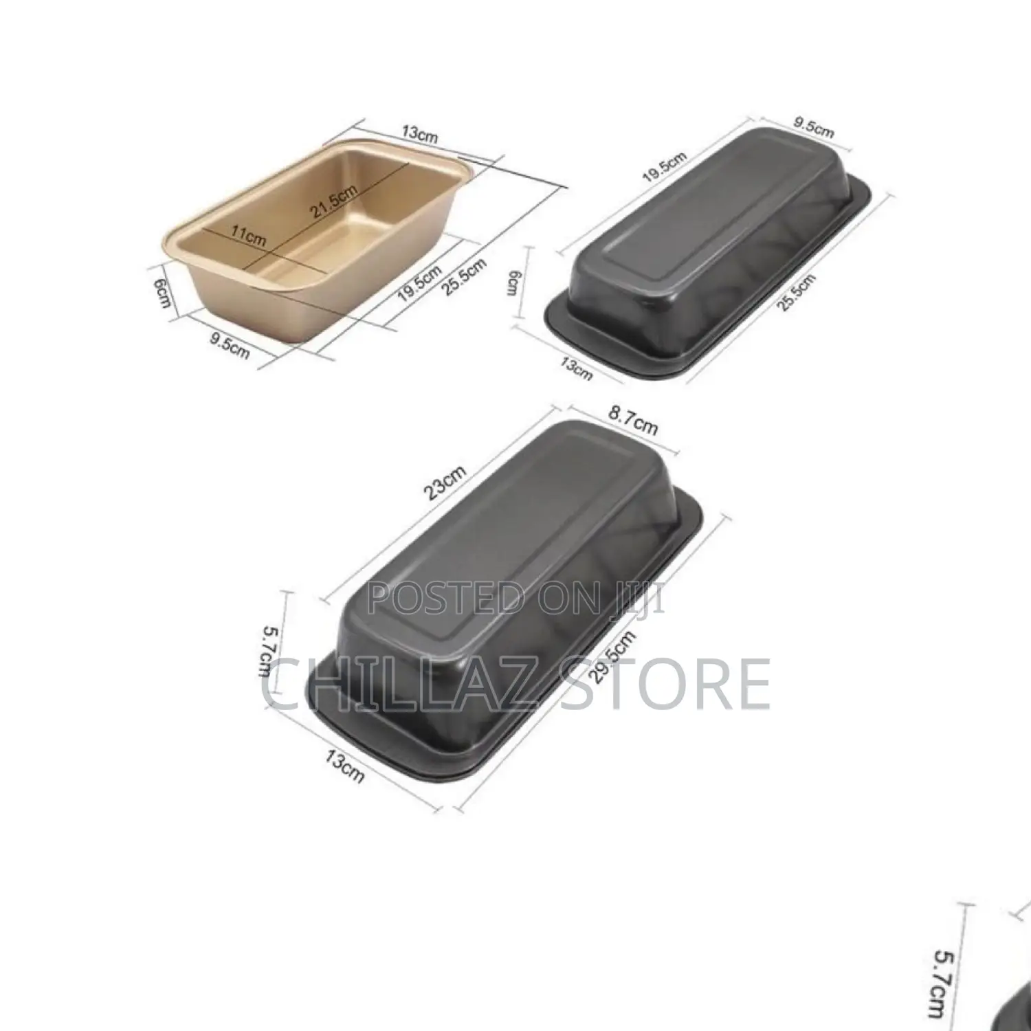 Non Stick Rectangle Cake Baking Pan.