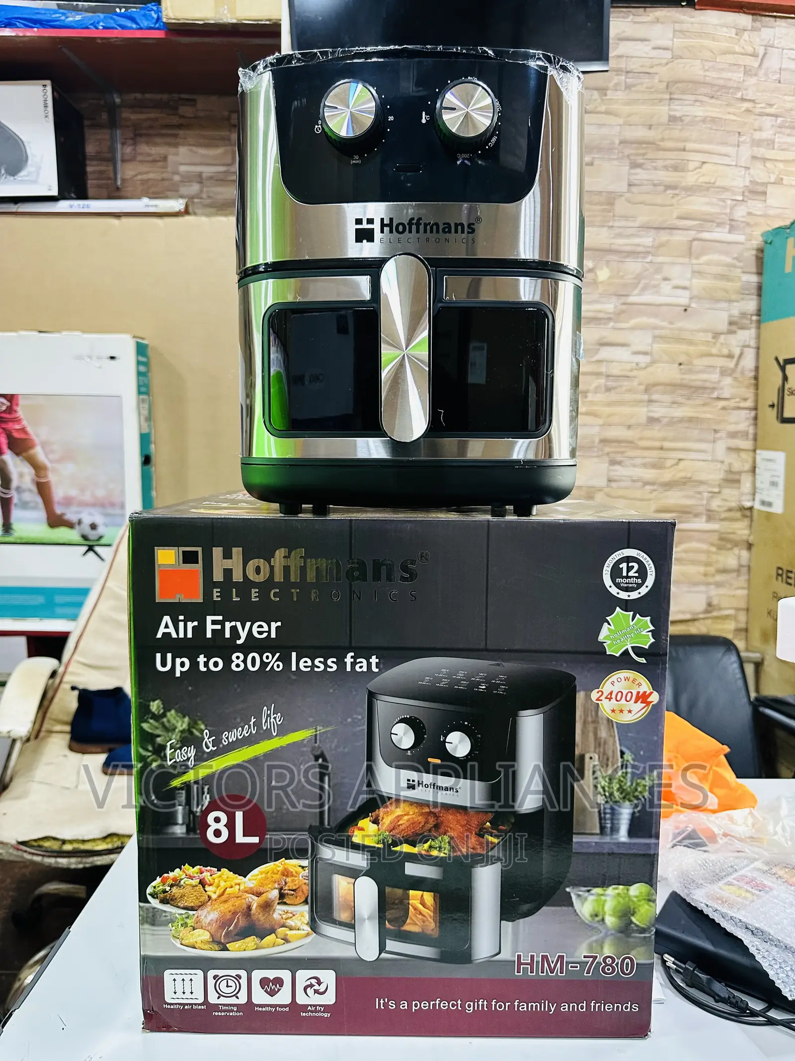 Hoffmans Air Fryer 8L