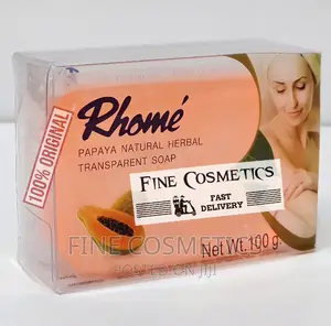 RHOME Transparent Natural Papaya Herbal Soap for Black Spots