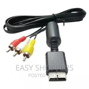 Audio Video Cable Ps2 Console Playstation 1.8m