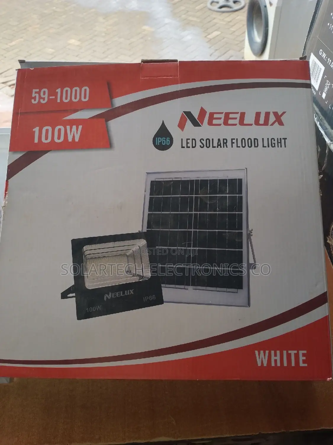 100w Led Solar Flood Light