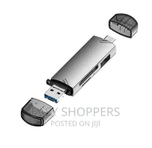 6 in 1 USB-C/USB-A Card Reader Multifunction Card Reader