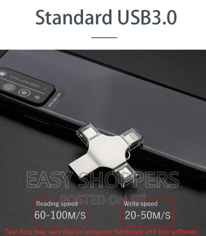 OTG USB Flash Driver 4 In 1