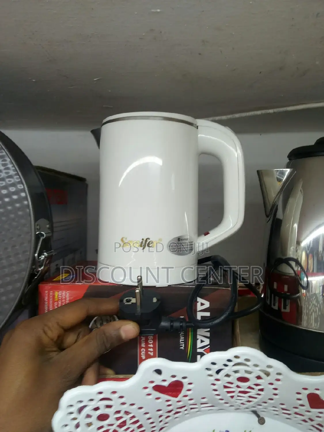Electric Kettle Percolator Small 0.6 MLS