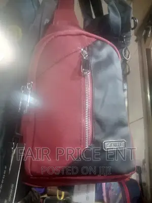 Classy Chest Bag.Medium.( Red)