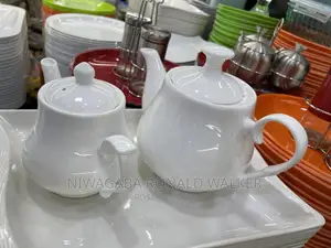 Ceramic Teapot 500ml 900ml White