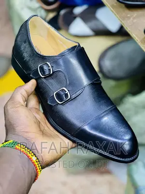 Original John Foster Double Brest Leather Gentle Shoes
