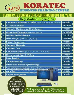 Computer Certificate Courses