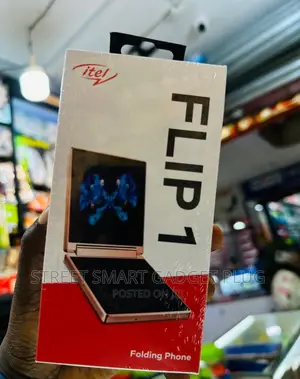 New Itel Flip 1 8 GB Black