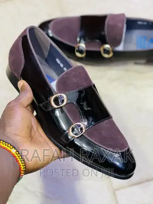 Original Double Brest Shinny Suede Double Brest Shoes