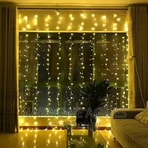 Curtain String Christmas Lights