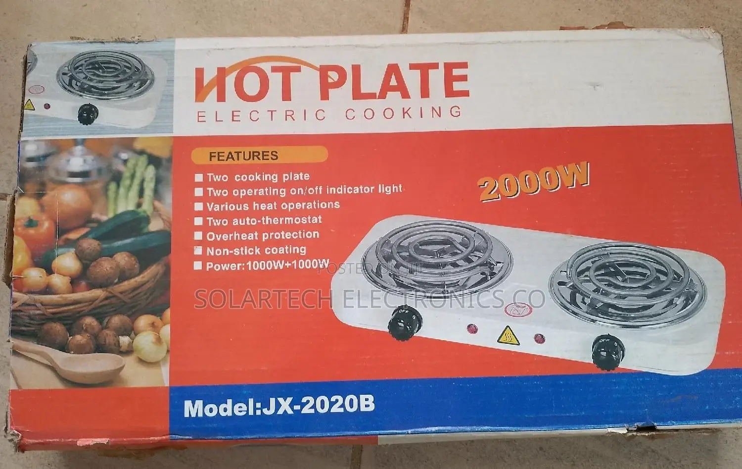 200w Double Hot Plate