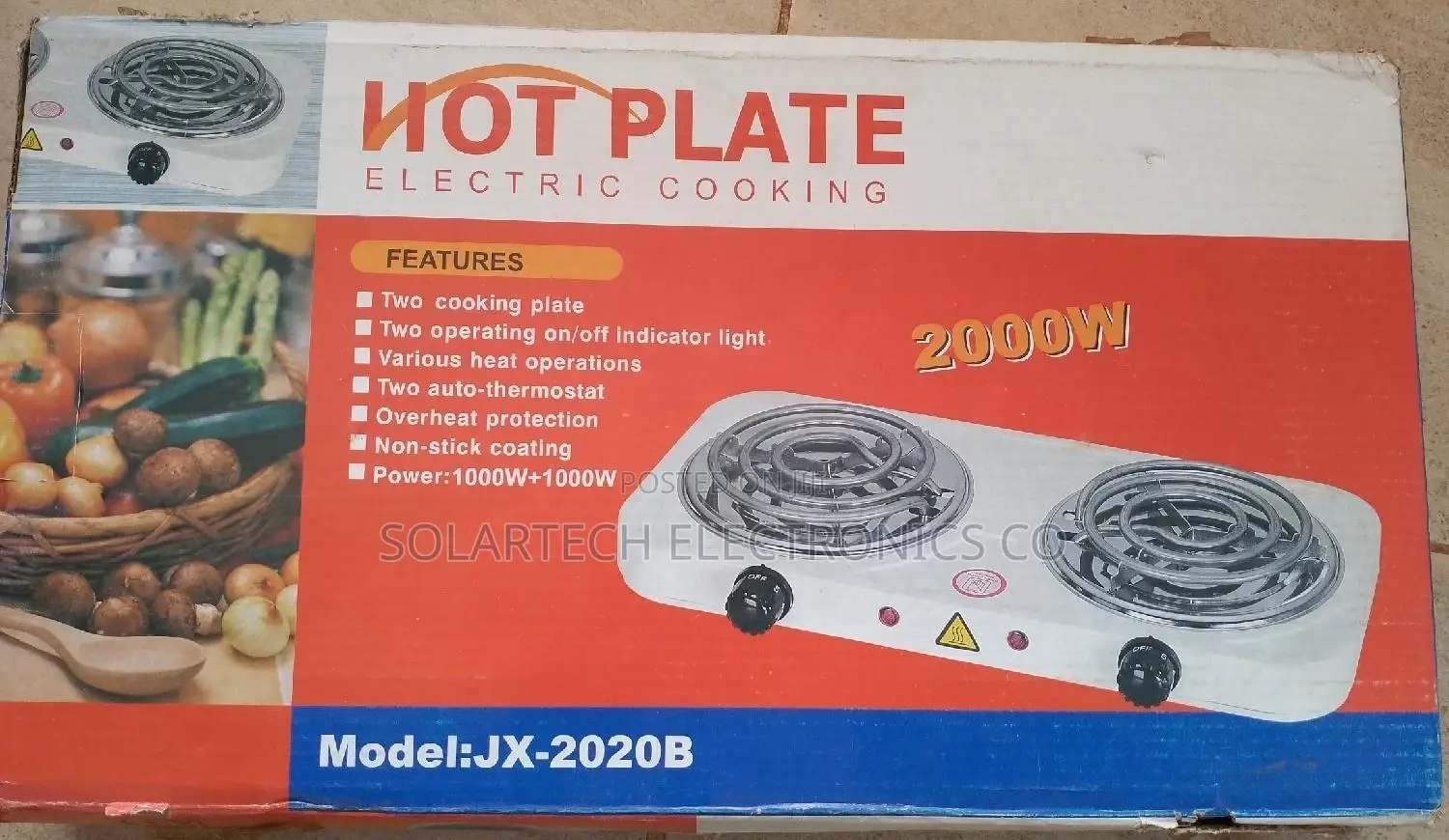 200w Double Hot Plate