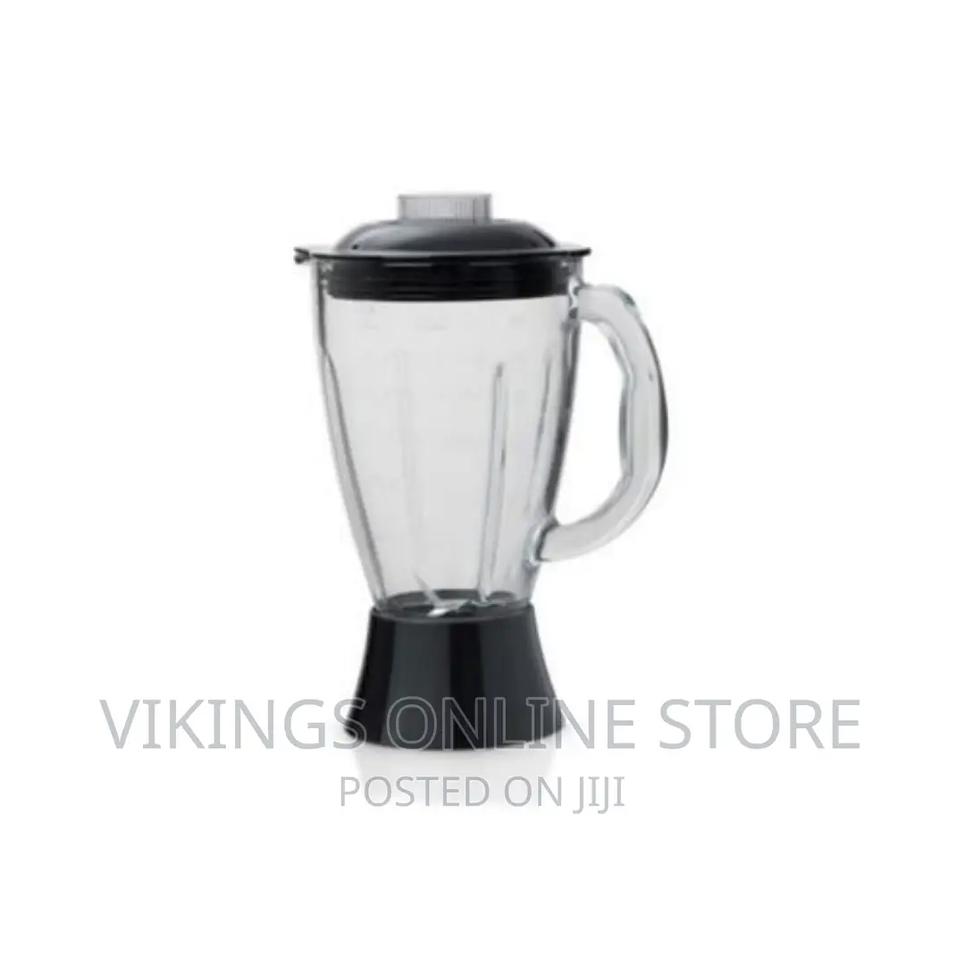 Saachi 2 Jars Blender + Grinder,1.5litres- Black