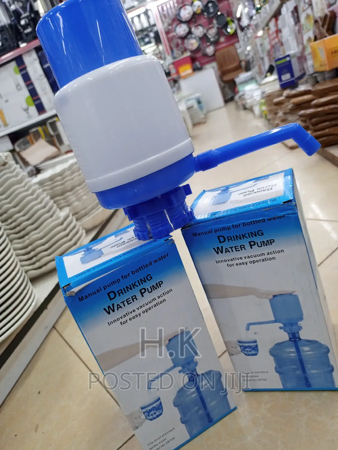 Hand Press Manual Water Dispenser