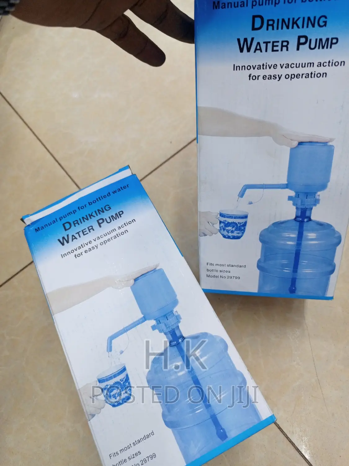 Hand Press Manual Water Dispenser