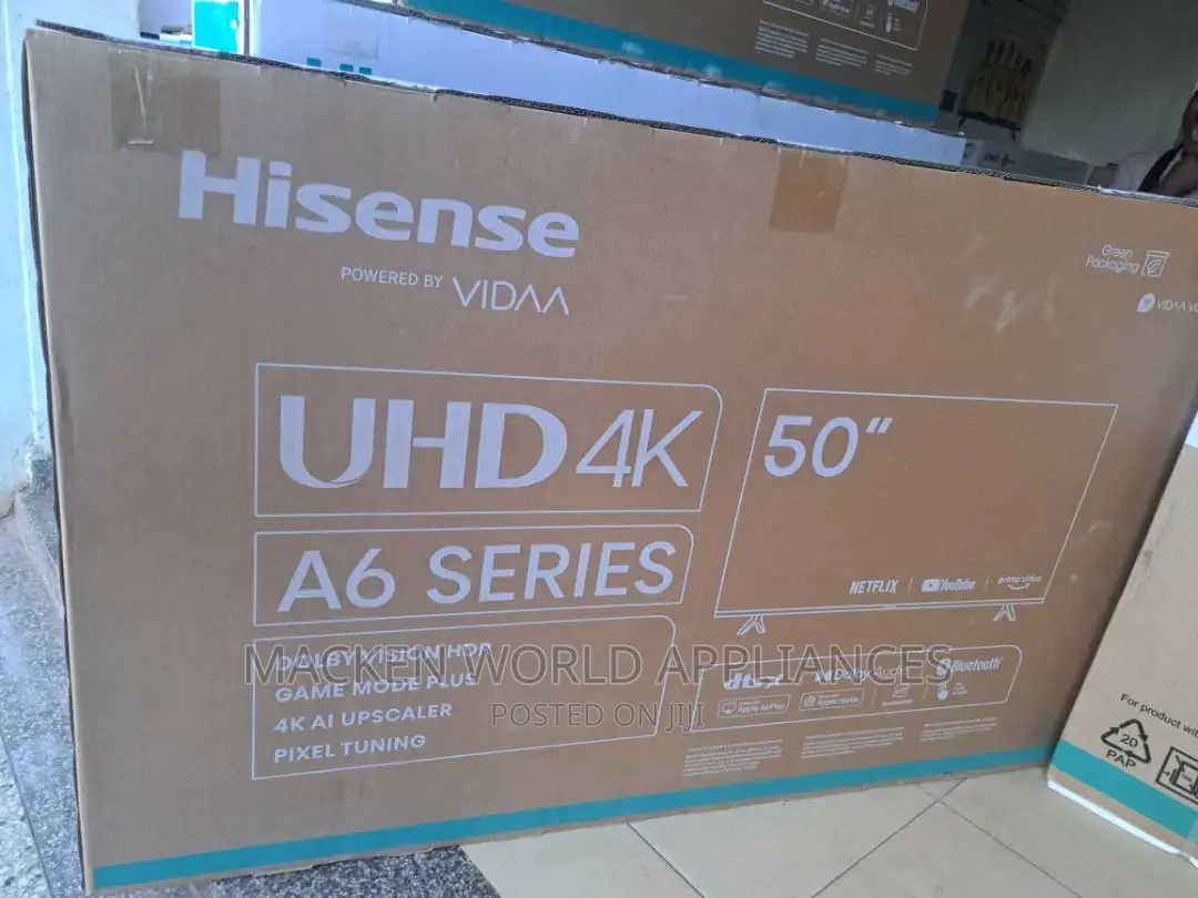 Hisense 50 Inches Smart UHD TV
