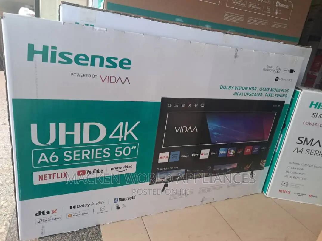 Hisense 50 Inches Smart UHD TV