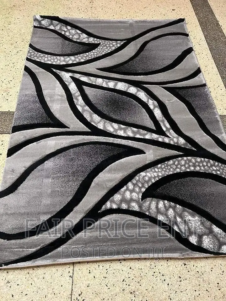 Vip Classy Rugger Centre Carpet.2x2metres.( Gray)