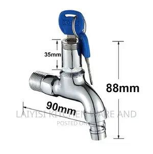 Anti Theft Faucet With Lock Key Faucet Outside