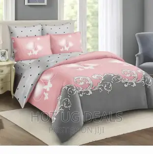 5X6 4pieces Duvet Set 1bedsheet 2 Pillowcases- Multicolor