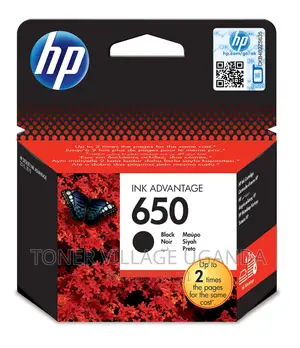 Hp 650 Black Cartridge for Hp Deskjet 1015 1515 2515 3545