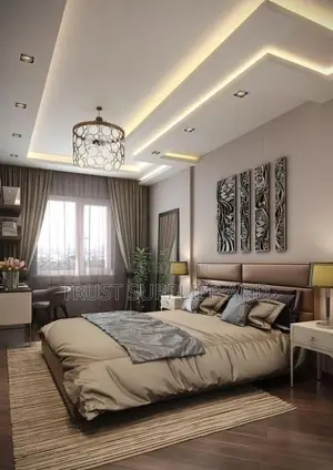 Gypsum Ceiling and Tv Unit Done for Davis