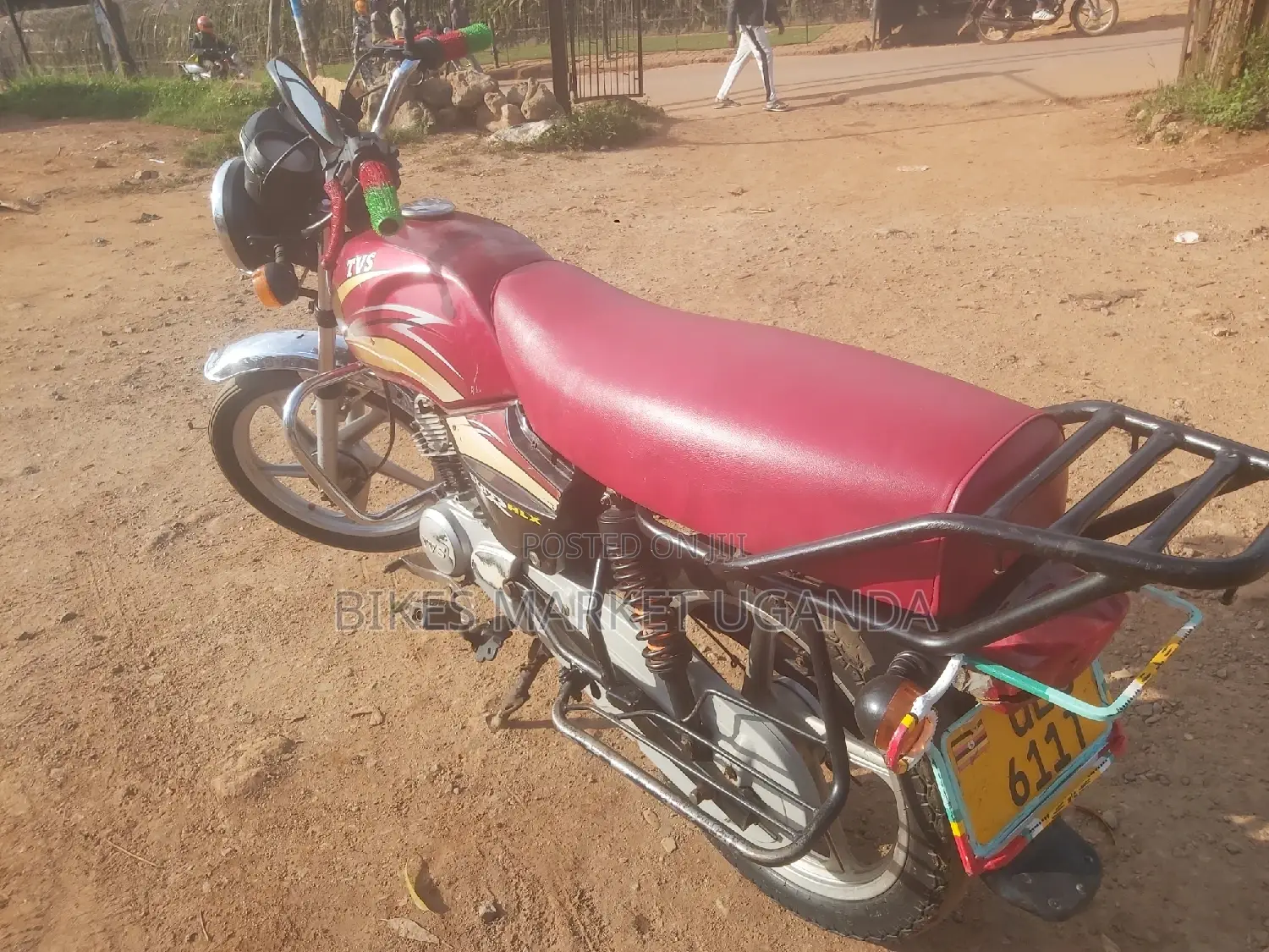 TVS XL 100 2018 Red