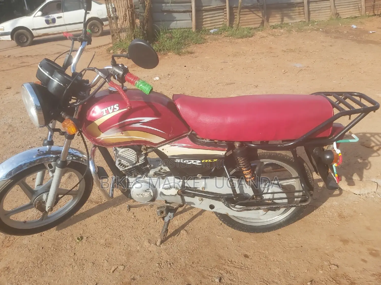 TVS XL 100 2018 Red