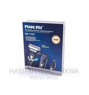 Nikai Hair Clipper/ Beard Trimmer- Rechargeable Machine