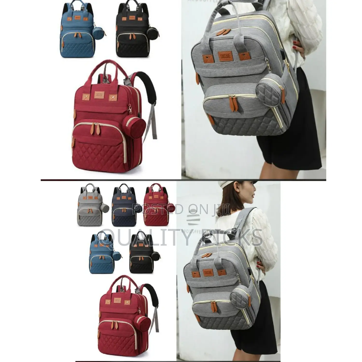 Baby Diaper Bag Backpack Organizer