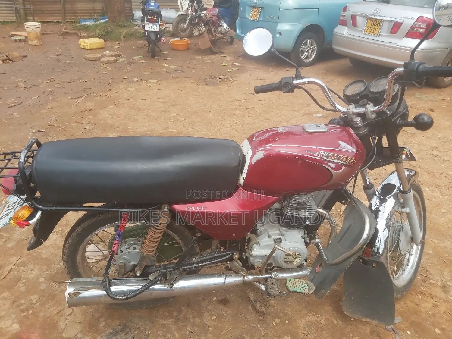 Bajaj Boxer 2018 Red