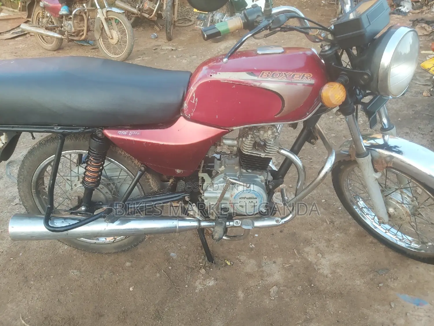 Bajaj Boxer 2017 Red