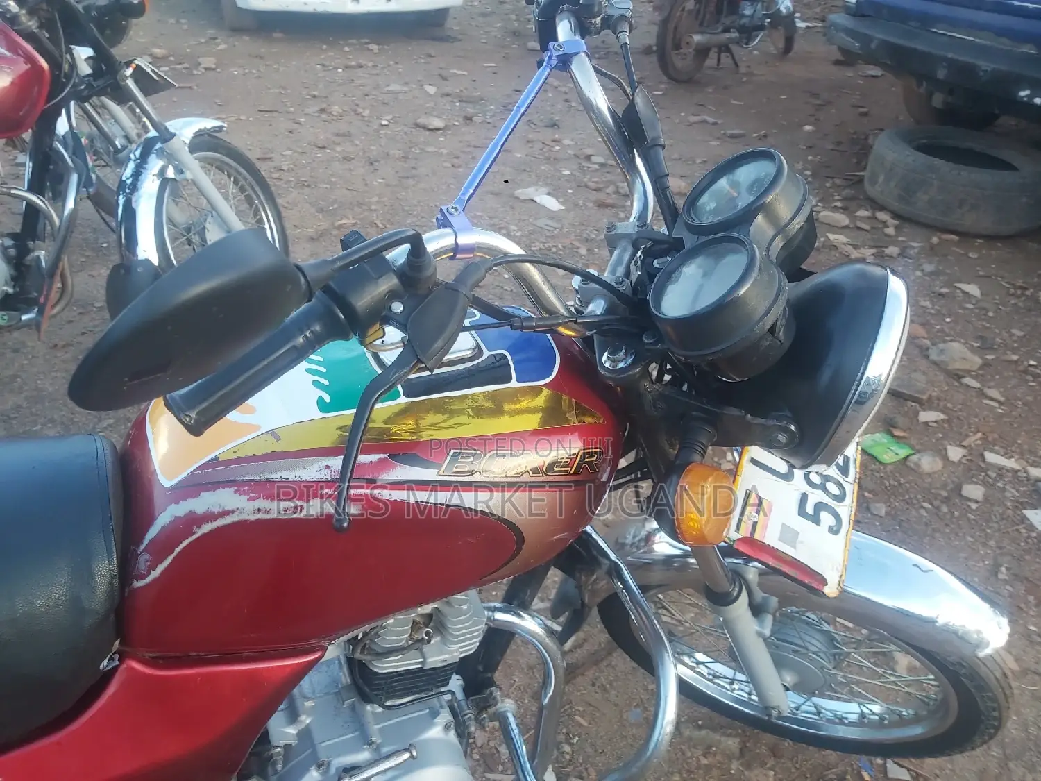 Bajaj Boxer 2018 Red
