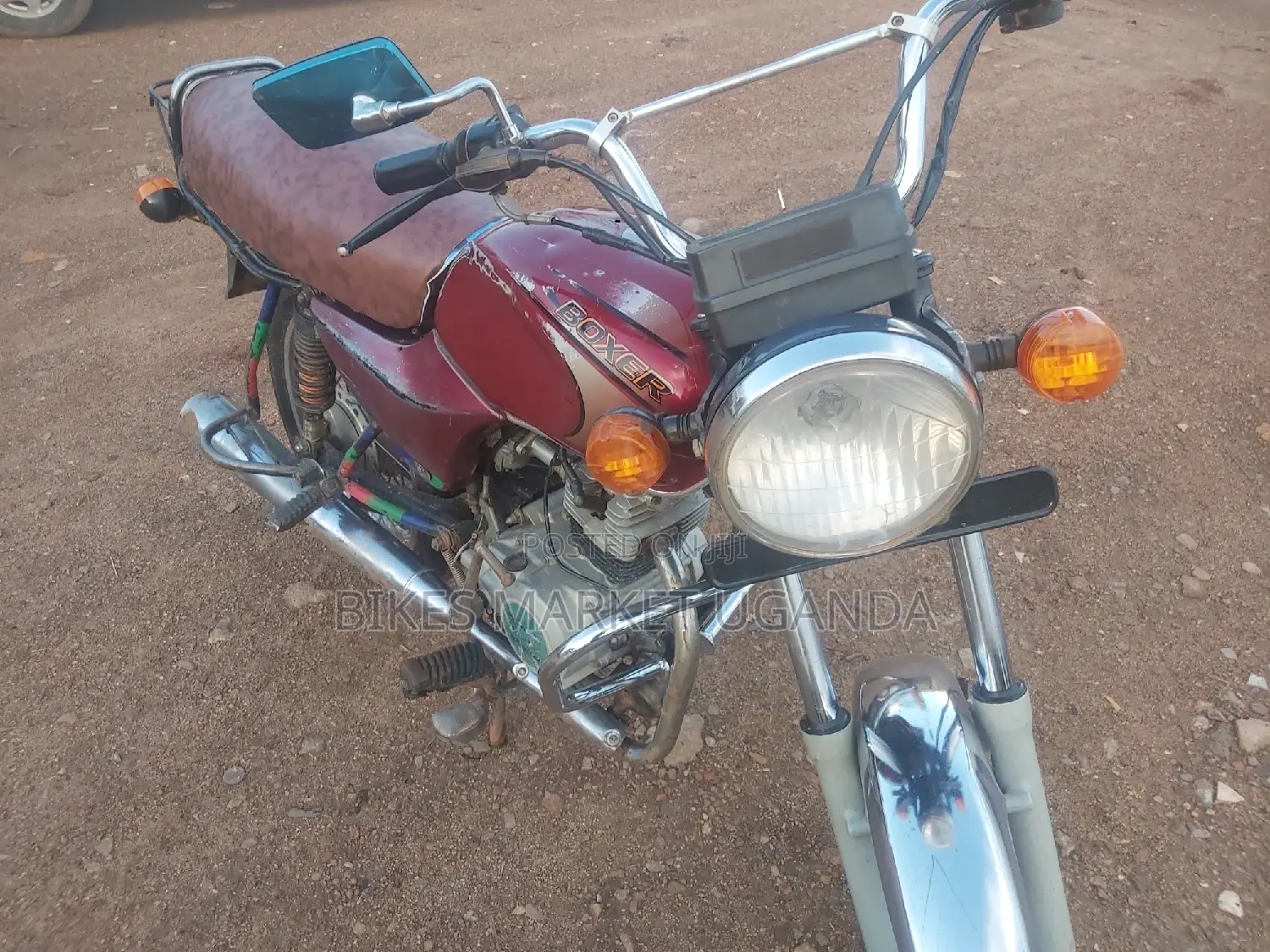 Bajaj Boxer 2016 Red