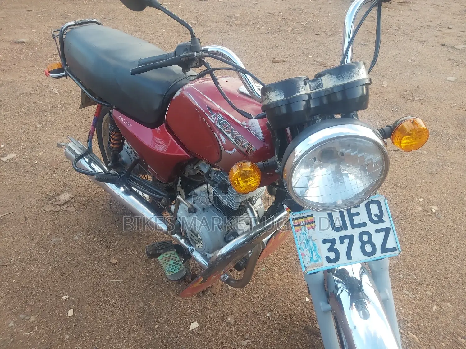 Bajaj Boxer 2018 Red