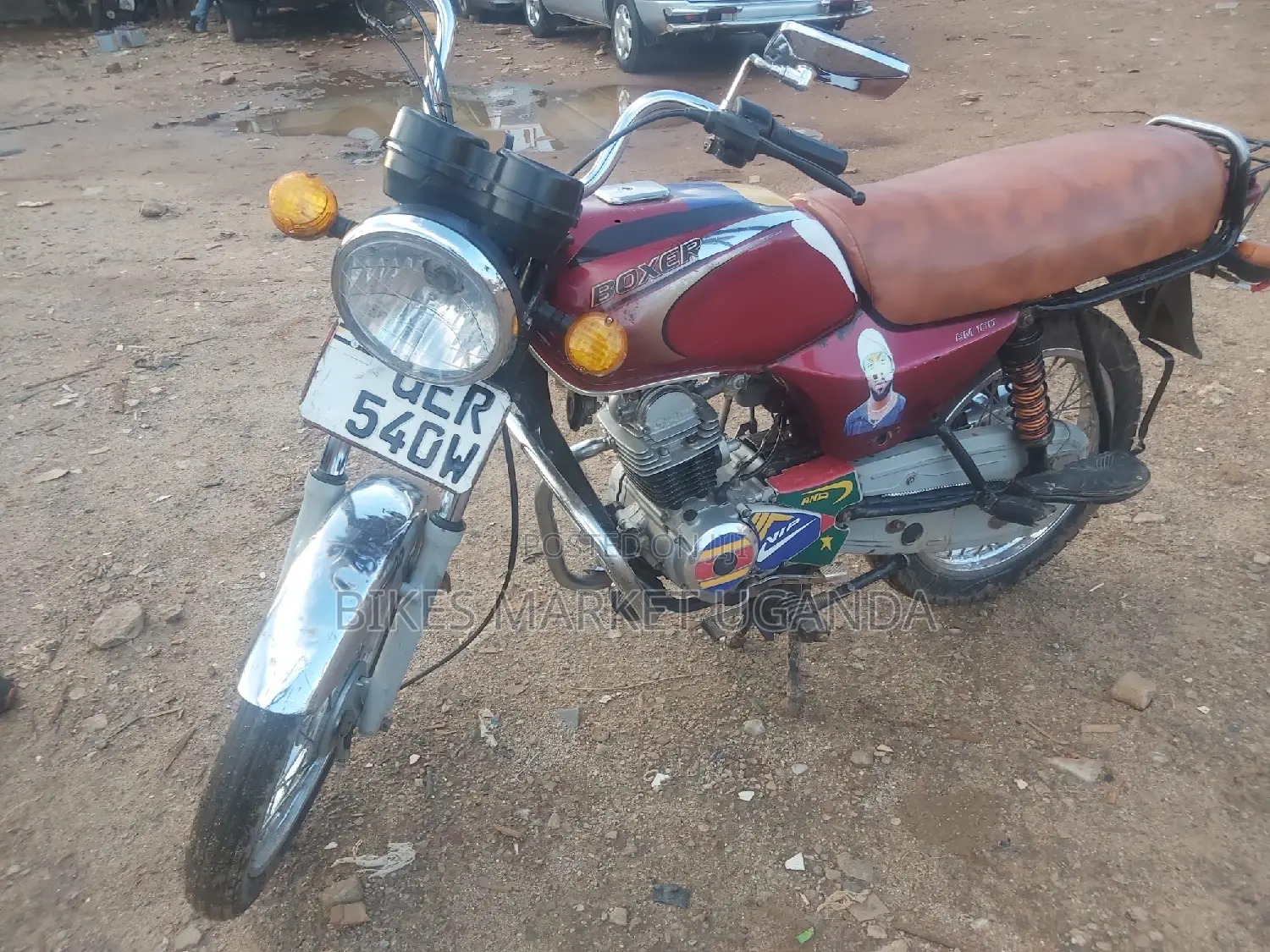 Bajaj Boxer 2018 Red