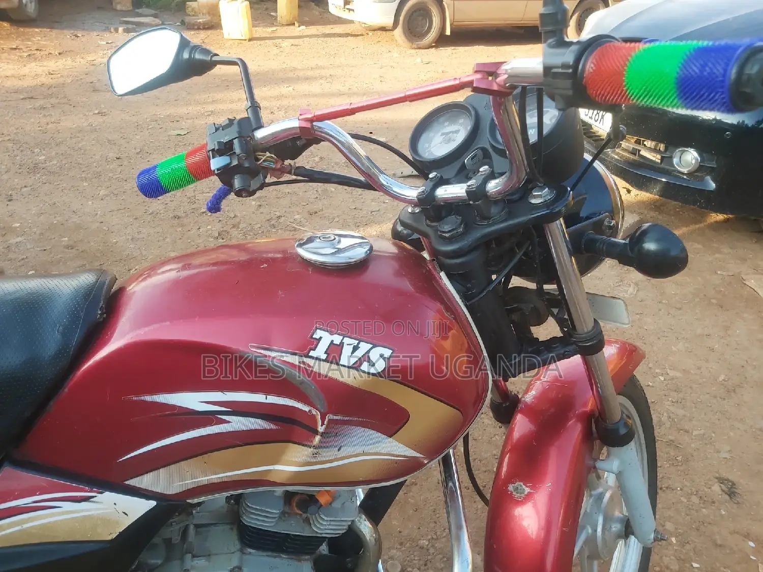 TVS XL 100 2017 Red