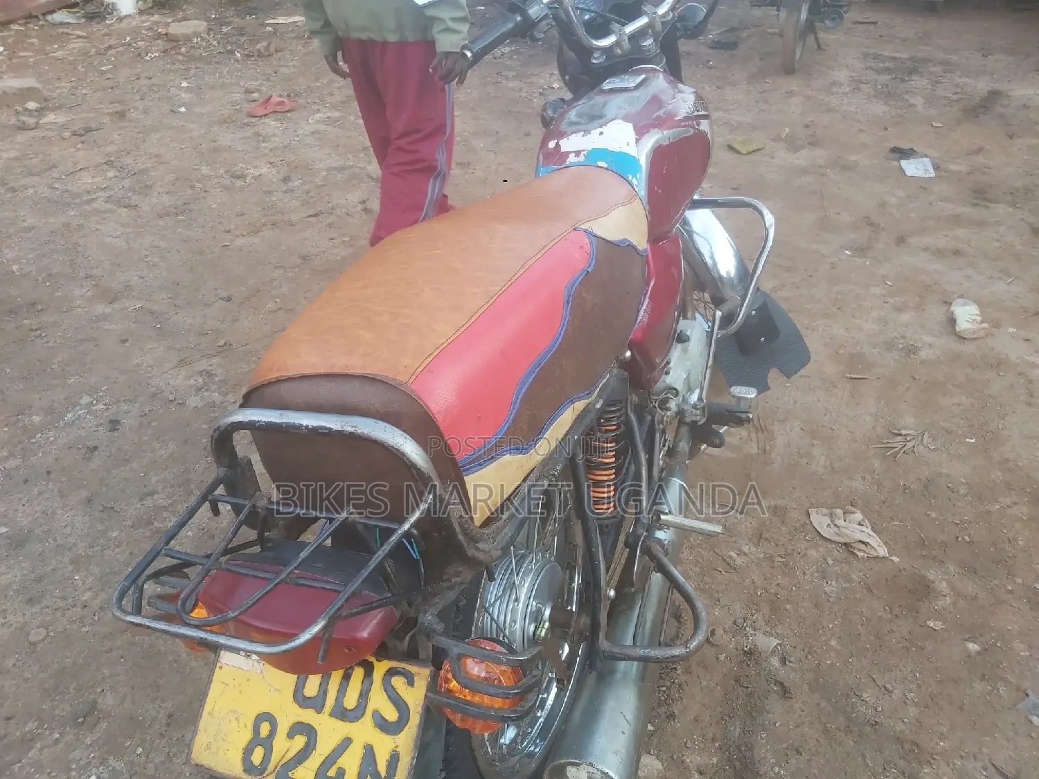 Bajaj Boxer 2016 Red
